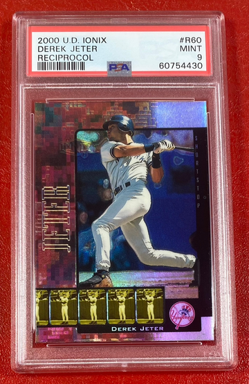2000 Upper Deck Ionic Derek Jeter Reciprocal #R60 PSA 9