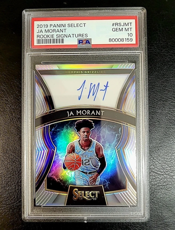 2019 Panini Select Ja Morant Rookie Signatures Auto /79