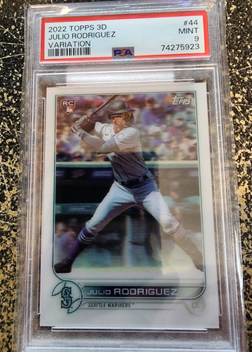 2022 Topps 3d Image Variation Julio Rodriguez SSP Rookie #44