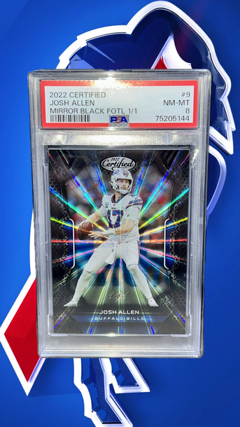 JOSH ALLEN PANINI CERTIFIED FOTL MIRROR BLACK 1/1