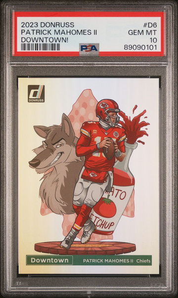 2023 DONRUSS PATRICK MAHOMES DOWNTOWN! PSA 10 GEM MINT