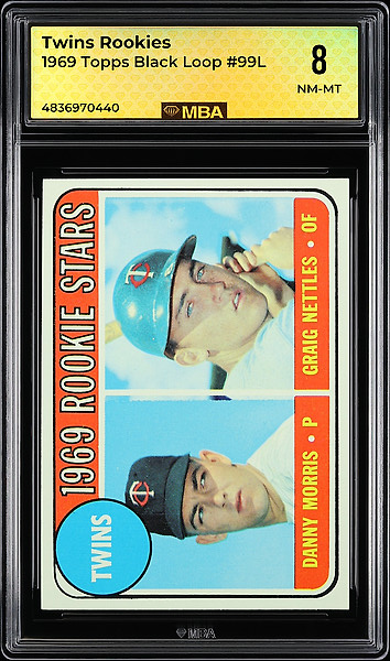 1969Topps #99L TWINS ROOKIES MBA 8 NM/MT