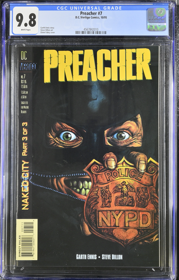 Preacher #7 WHITE PAGES