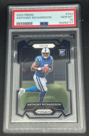 2023 Panini Prizm Anthony Richardson Rookie RC Base PSA 10