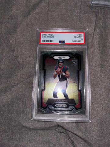 2023 PRIZM CJ STROUD #339 GEM MT 10