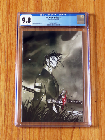 STAR WARS VISIONS #1 VIRGIN VARIANT FRANKIE'S COMICS 616 EXCLUSIVE CGC 9.8 Peach Momoko