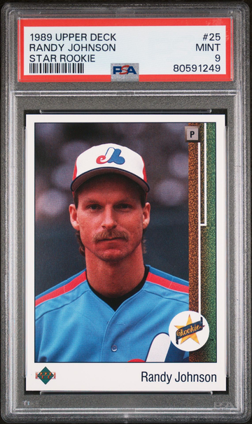 1989 Upper Deck Randy Johnson RC PSA 9