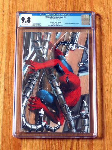 ULTIMATE SPIDER-MAN #1 DEL'OTTO VARIANT EXCLUSIVE CGC 9.8 2024 Limited ltd 3000