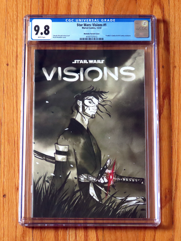 STAR WARS VISIONS #1 MOMOKO VARIANT CGC 9.8 NM/M 2022 store exclusive ltd 3000