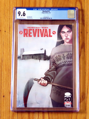  REVIVAL #1 CGC 9.6 NM+ WP 2012 SyFy show Jenny Frison cover
