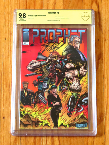 PROPHET #5 CBCS VS 9.8 NM/M 1994 Verified Signature signed Stephen Platt Not CGC