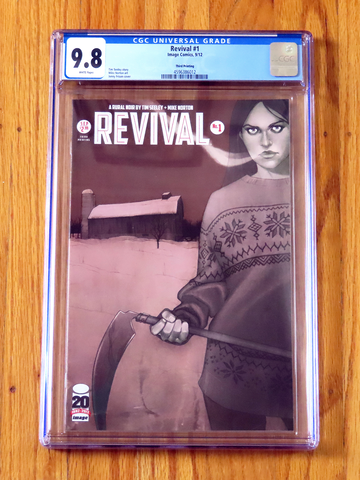  REVIVAL #1 3RD PTG CGC 9.8 NM/M WP Third Printing 2012 SyFy show Jenny Frison