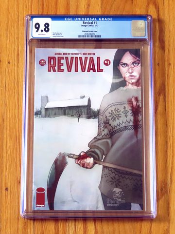 REVIVAL #1 PHANTOM VARIANT CGC 9.8 NM/M WP 2013 SyFy show Jenny Frison cover