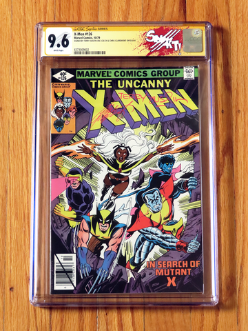  X-MEN #126 CGC SS 9.6 1979 Signature Series Chris Claremont Terry Austin POP 9!