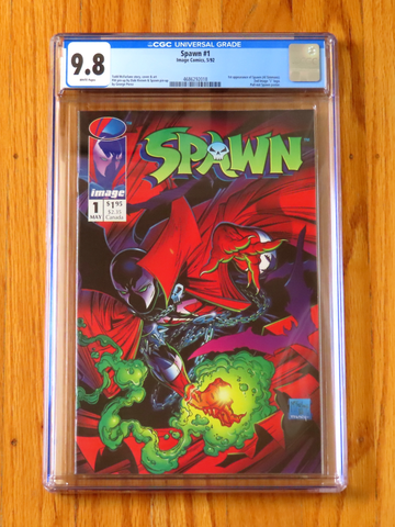 SPAWN #1 CGC 9.8 NM/M WP 1992 Todd McFarlane 1st Sam Twitch *PLEASE READ*