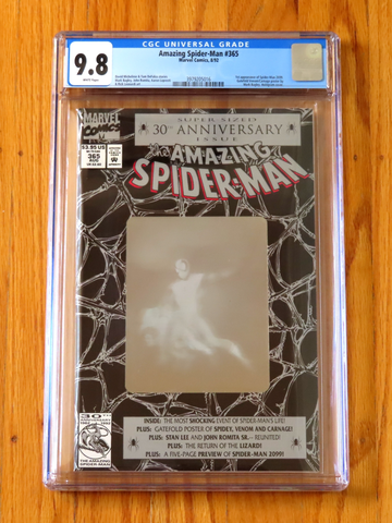 AMAZING SPIDER-MAN #365 CGC 9.8 NM/M 1st Miguel O'Hara 2099 Across Spider-Verse