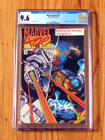 MARVEL AGE #127 CGC 9.6 NM+ WP 1993 Daredevil Man Without Fear Frank Miller