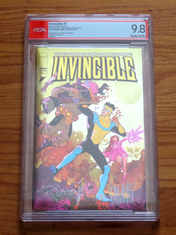 INVINCIBLE #1 Foil Edition 2026 PSA Exclusive Balam Variant PSA 9.8 Ottley auto