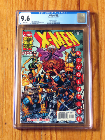 X-MEN #100 ARTHUR ADAMS VARIANT CGC 9.6 NM+ 2000 Chris Claremont Leinil Yu