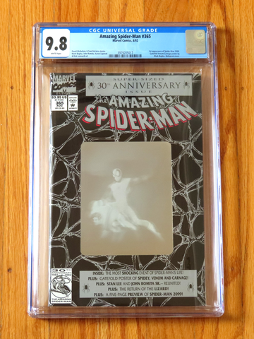 AMAZING SPIDER-MAN #365 CGC 9.8 NM/M 1st Miguel O'Hara 2099 Across Spider-Verse