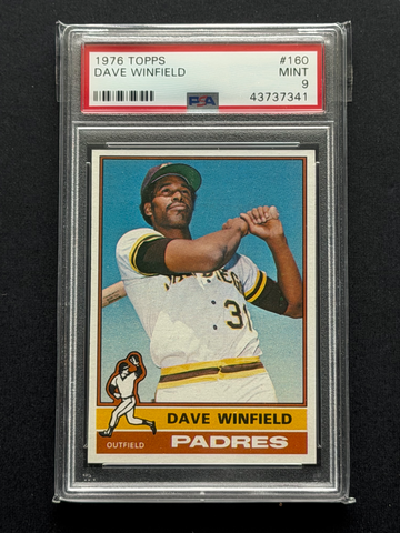 1976 Topps #160 Dave Winfield PSA 9 HOF
