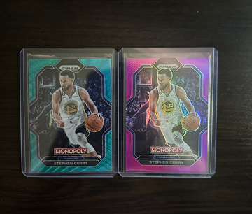 Steph Curry 2022-23 Panini Monopoly Prizm #PS6 PINK /149