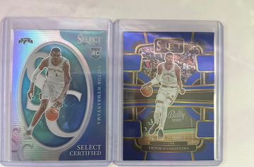 2023-24 Select Victor Wembanyama Select Certified Silver Rookie Card RC #3