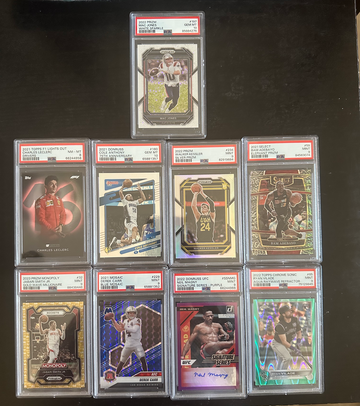 PSA MIX SPORTS LOT OF 9 