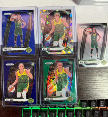 2024 PRIAM WNBA NIKA MUHL ROOKIE LOT 5