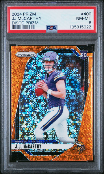 2024 PANINI PRIZM 400 JJ McCARTHY DISCO PRIZM