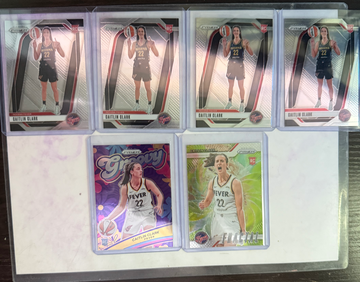 2024 WNBA PRIZM CAITLIN CLARK BASE LOT 6