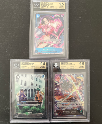 One Piece BGS 9.5 Lot 3