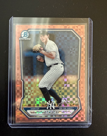 2026 Bowman Chrome Dax Kilby Rose Gold X factor 03/15