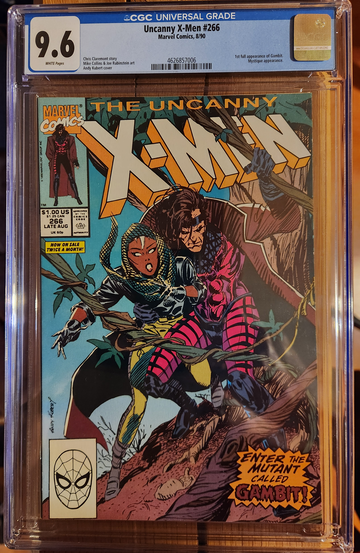 Uncanny X-Men #266 CGC 9.6 - Gambit
