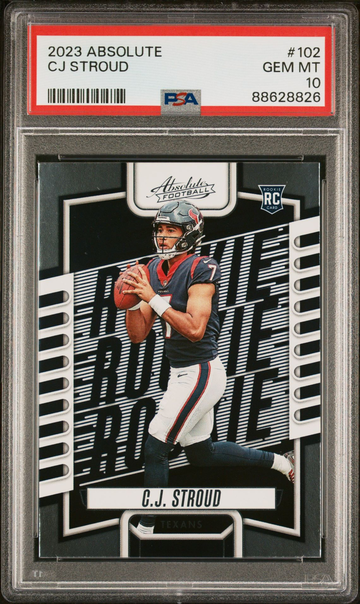 2023 Absolute C.J. Stroud Rookie PSA 10