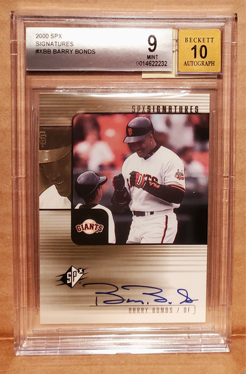 2000 SPX Signatures BARY BONDS