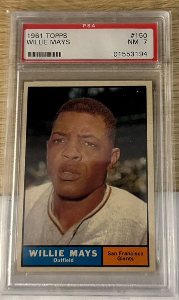 1961 Willie Mays Topps