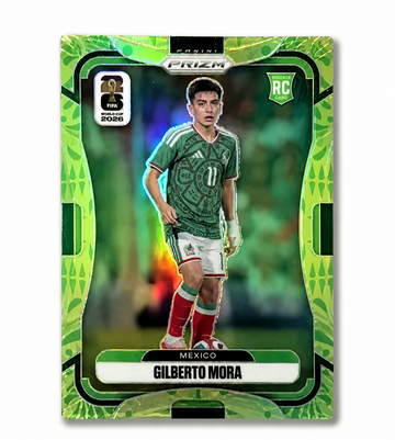 2026 Panini Prizm FIFA World Cup #290 Gilberto Mora Rookie Aguila Prizm /70
