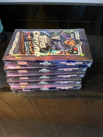 Lot of 5x 2024 Topps Cosmic Chrome Hobby Boxes