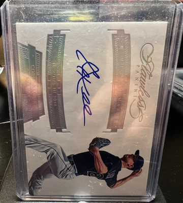 2017 Corey Kluber Flawless Memorable Marks On-Card Auto #'d 8/15