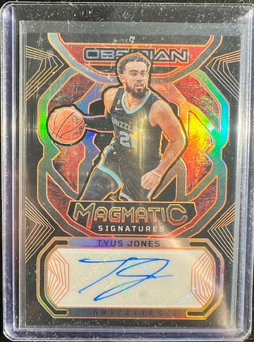2023 Tyus Jones Obsidian Magmatic Signatures #'d 40/50