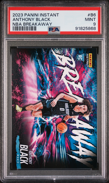 Anthony Black 2023-24 Panini NBA Breakaway #6 Rookie Card 1 of 4085 PSA 9 Mint