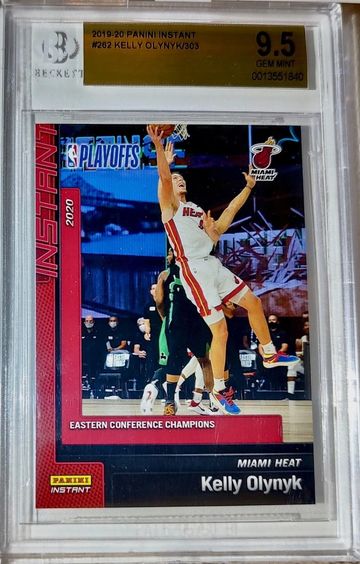 Kelly Olynyk 2019-20 Panini NBA #262 Card 1 of 303 BGS 9.5 Gem Mint Miami Heat