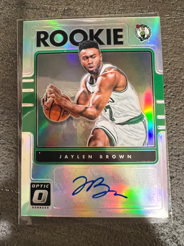 2016 Jaylen Brown Optic Holo Rookie Auto #2