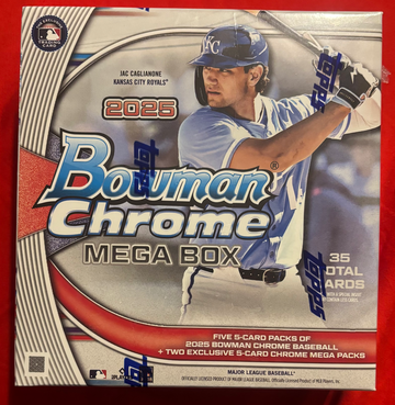 2025 Bowman Chrome Mega Box Sealed