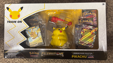 2021 Pokemon Celebrations Pikachu VMAX Premium Figure Collection Box Sealed