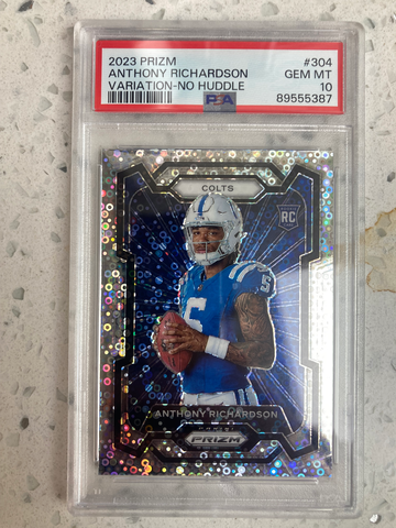 Anthony Richardson Variation No Huddle PSA 10