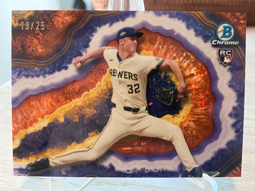 Jacob Misiorowski Rookie Orange Crystallized 19/25 SSP