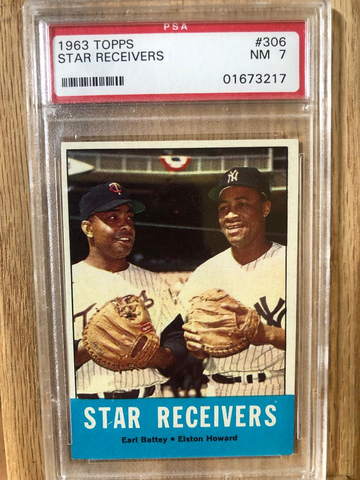 1963 Topps Star Receivers #306 Battey/Howard