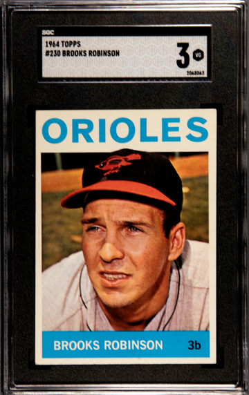 1964 Topps Brooks Robinson #230 SGC 3